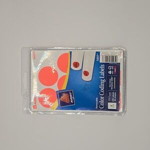 Avery Printable Self-Adhesive Removable Color-Coding Labels (5497)